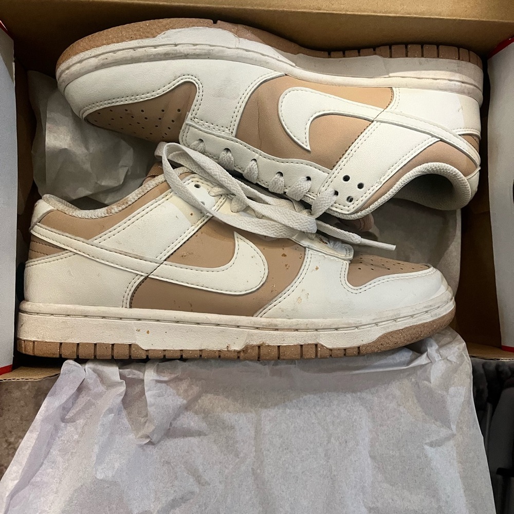 Nike Red and White Shoe Box